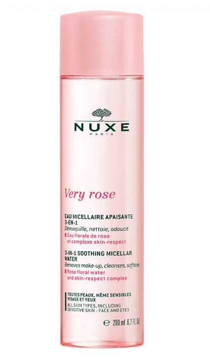 Nuxe Very Rose Eau Micellaire Apaisante 3 en 1 200ml